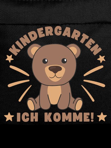 Kindergarten Ich Komme Kindergartenkind Bär