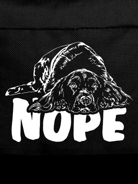KLEINER MÜNSTERLÄNDER Nope Hundespruch Hunde