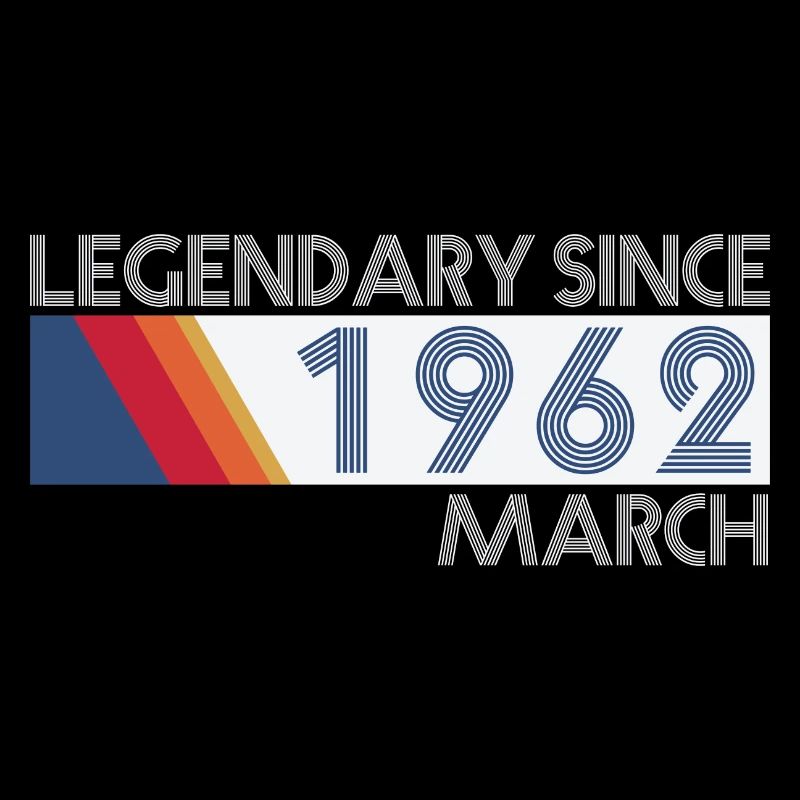 Retro SiFi Legendary since March 1962 - Geburtstag