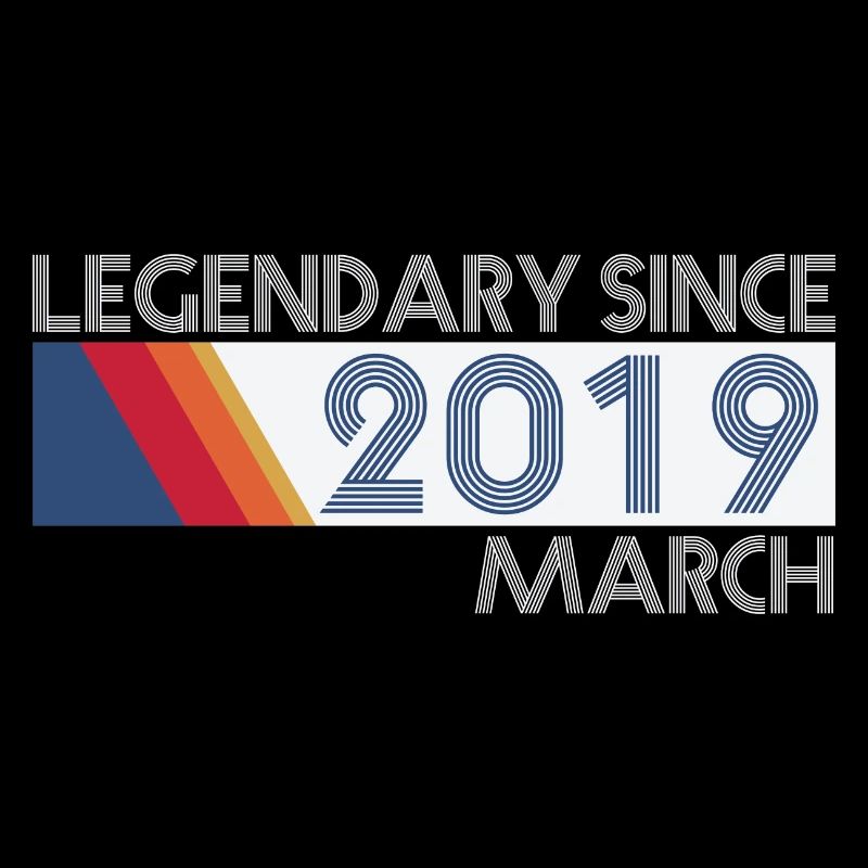 Retro SiFi Legendary since March 2019 - Geburtstag