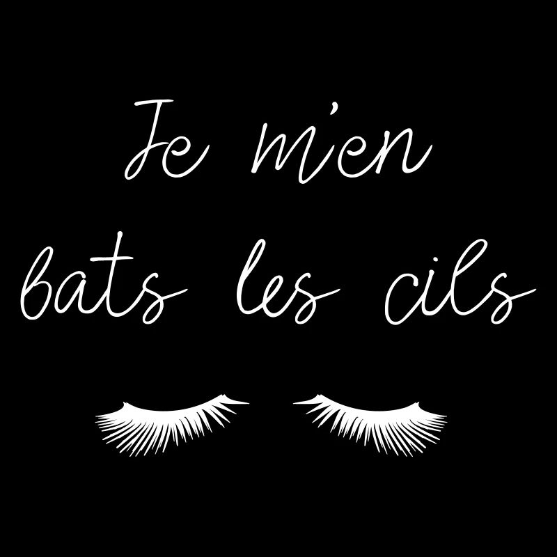 Ich bekämpfe die Wimpern