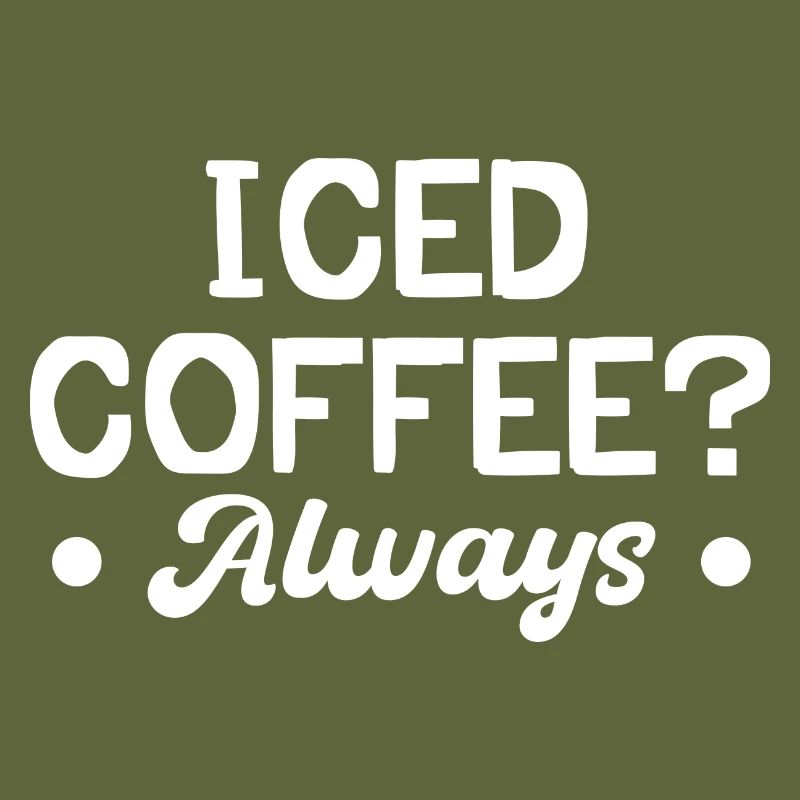 Eiskaffee? Immer