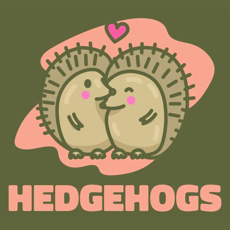 Valentinstag Geschenk Igel