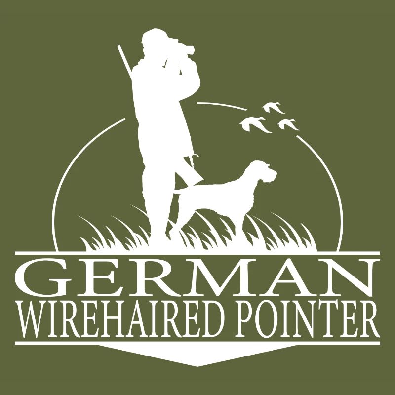 GERMAN WIREHAIRED POINTER Jagdhunde Jäger Wilsigns
