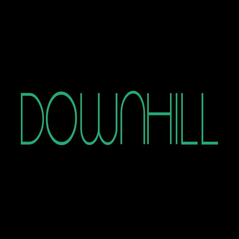 downhill