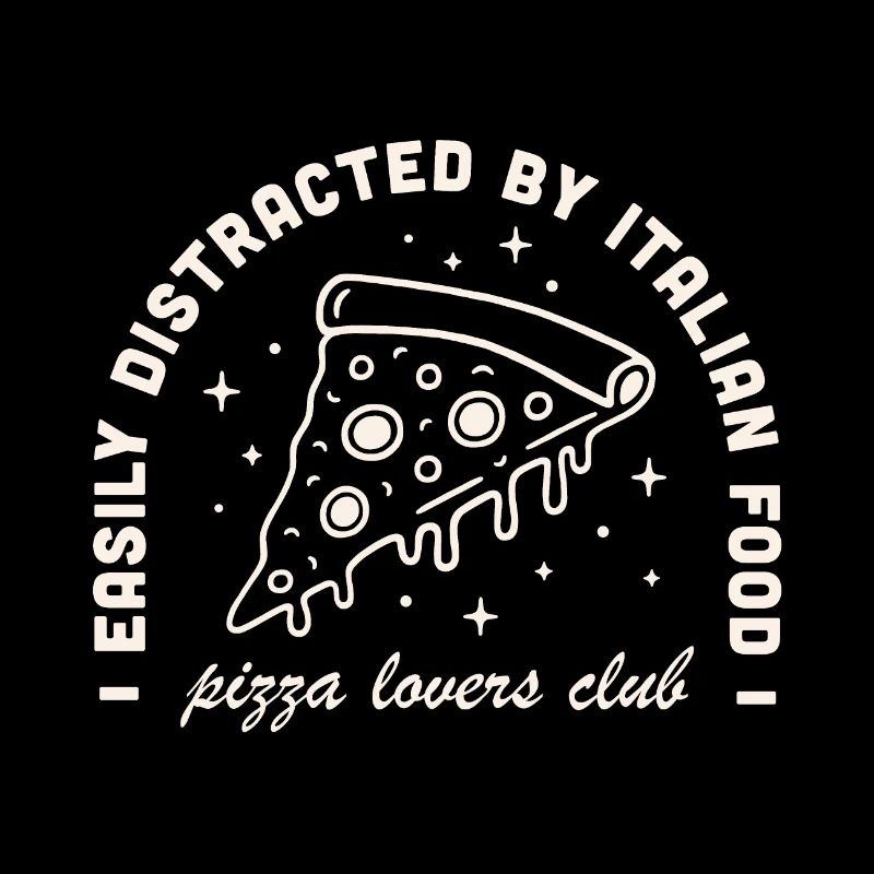 Humorvolle Pizza