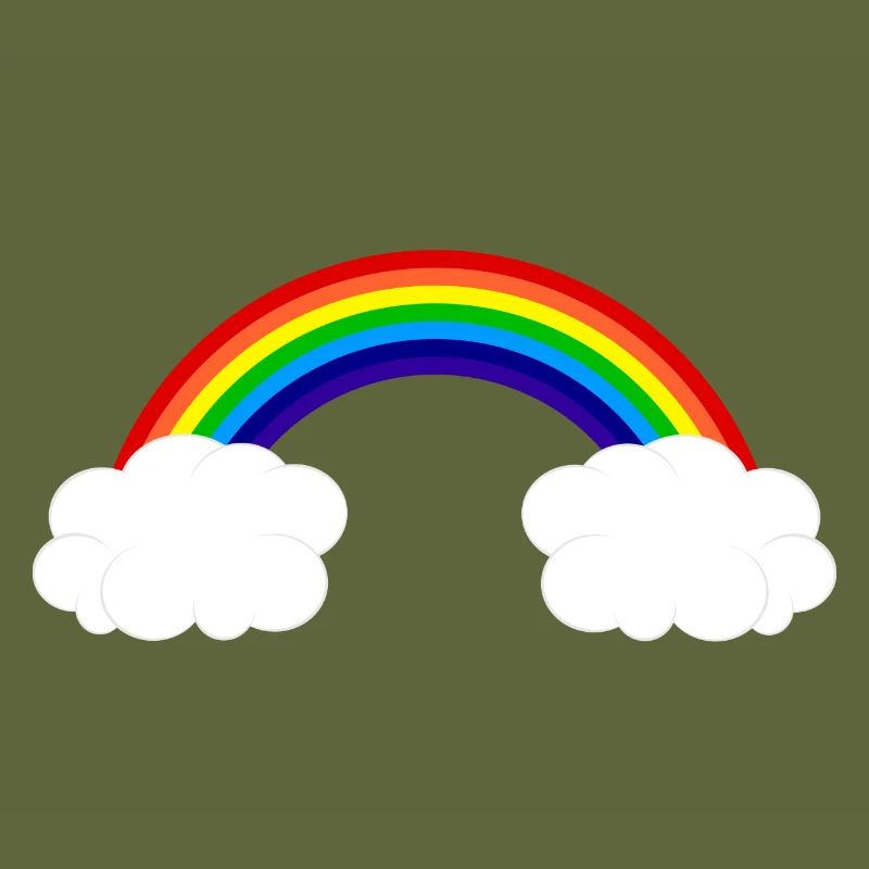 rainbow clouds