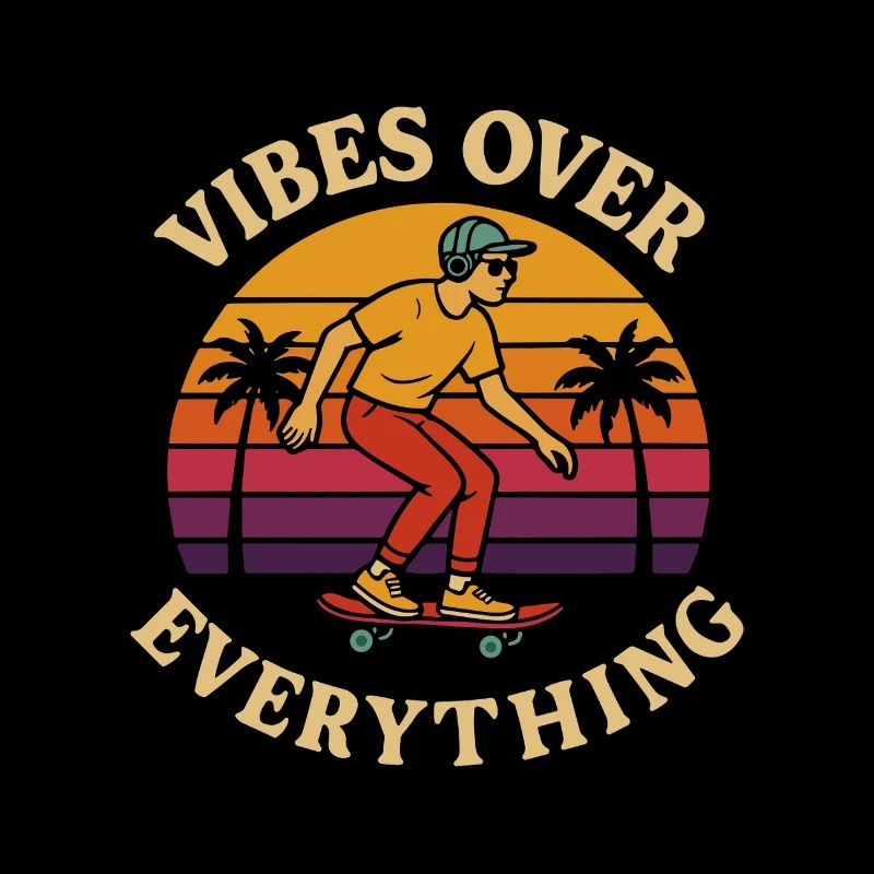Skater vibes over everything