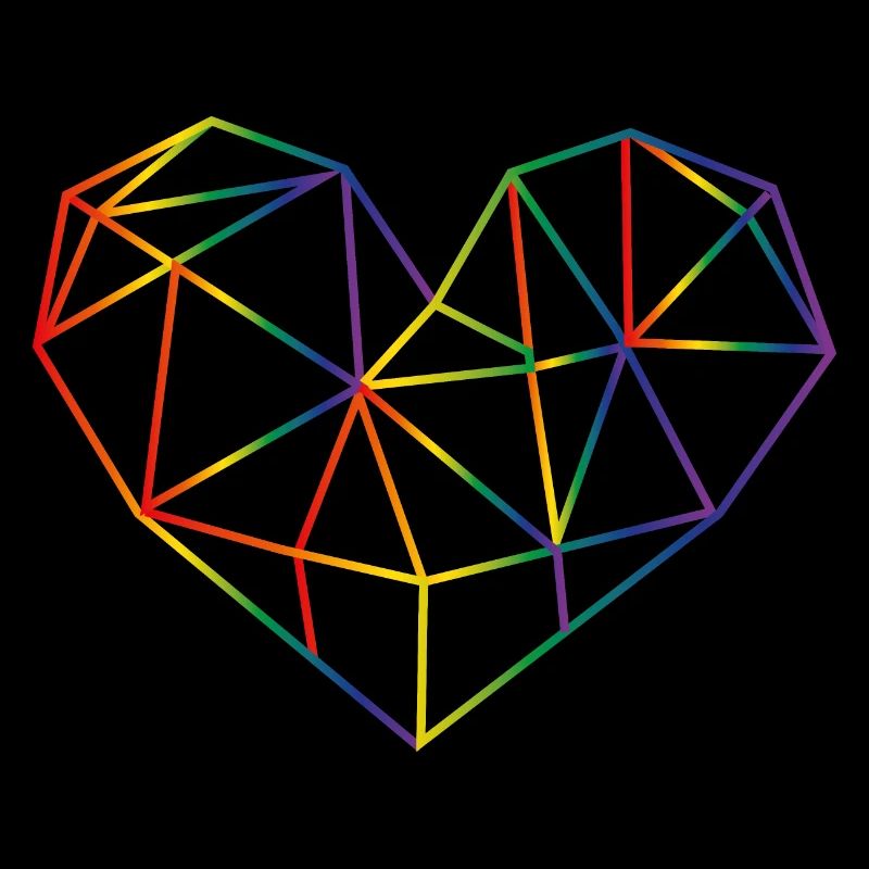 Regenbogenherz