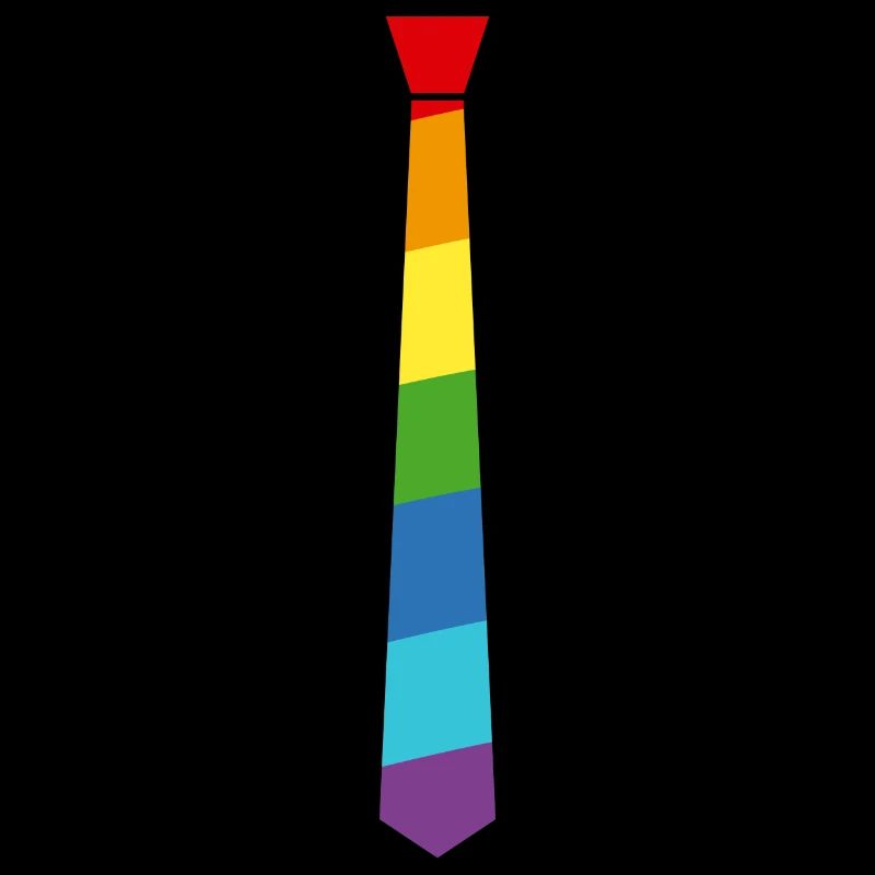 Rainbow Tie - Flag - Flag - Gay Pride