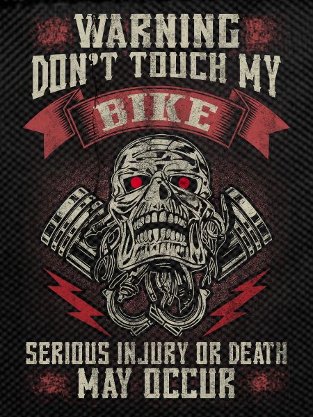 Don't touch my bike - EN