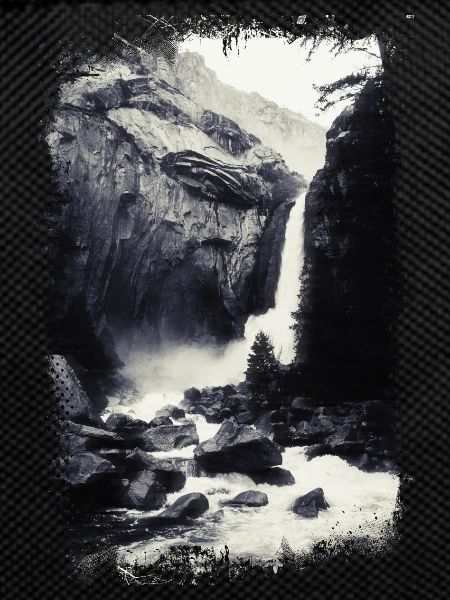 Waterfall in the wild