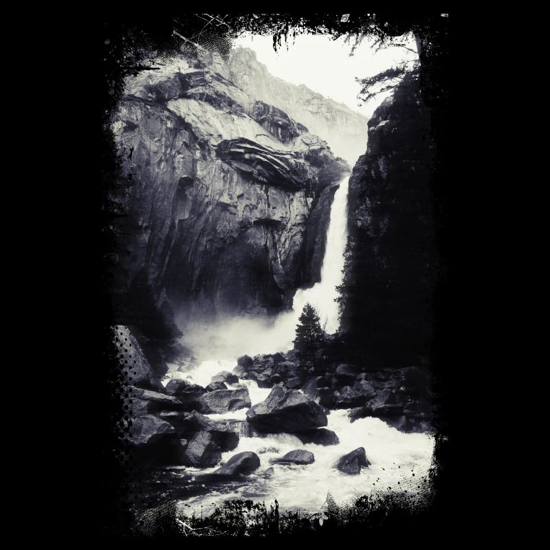 Wasserfall in der Wildnis