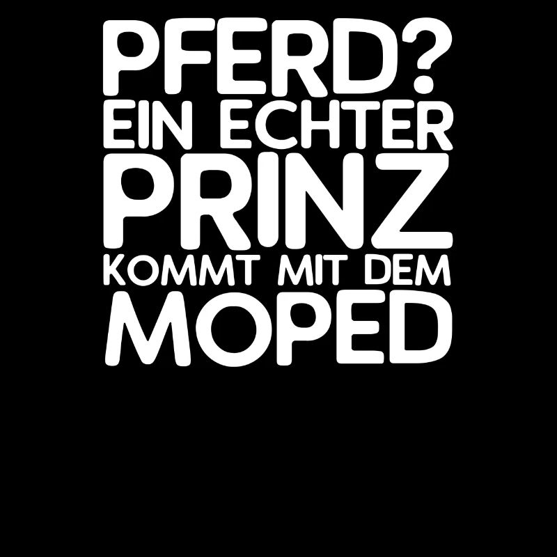 Lustiger Moped Spruch
