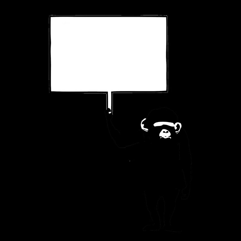 Ape Your Statement * Personalisierter Spruch
