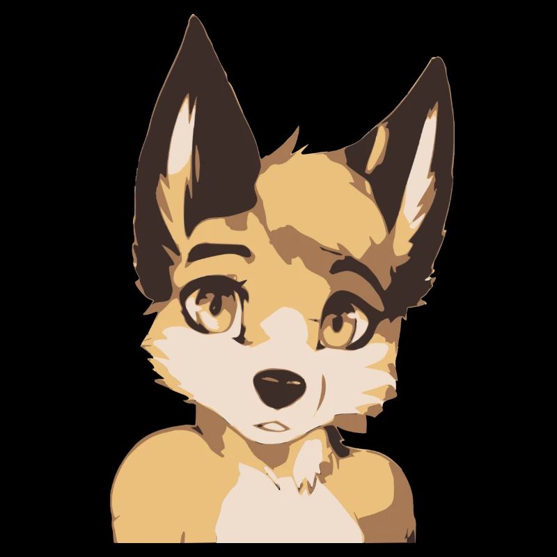 Curious Fox Painting