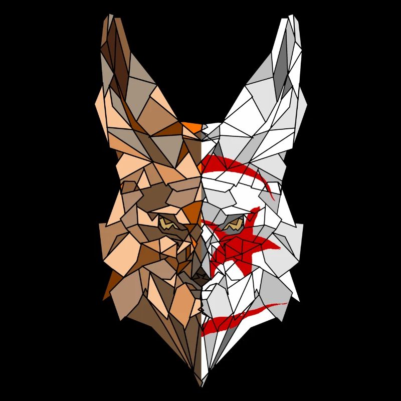 Fennec polygon flag of Algeria