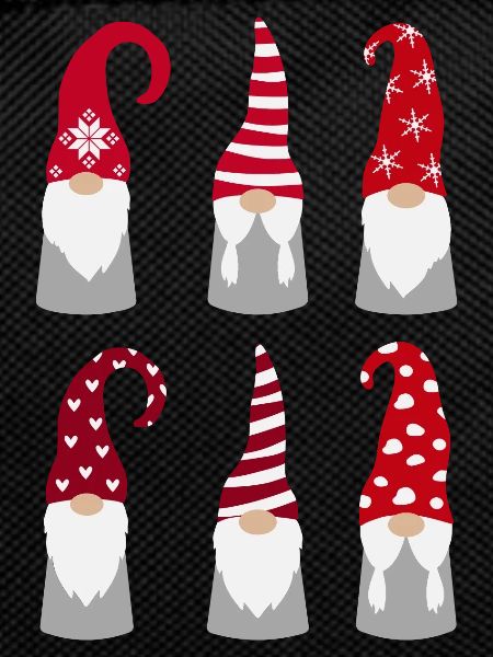 Elves Dwarfs Christmas Gift Beard