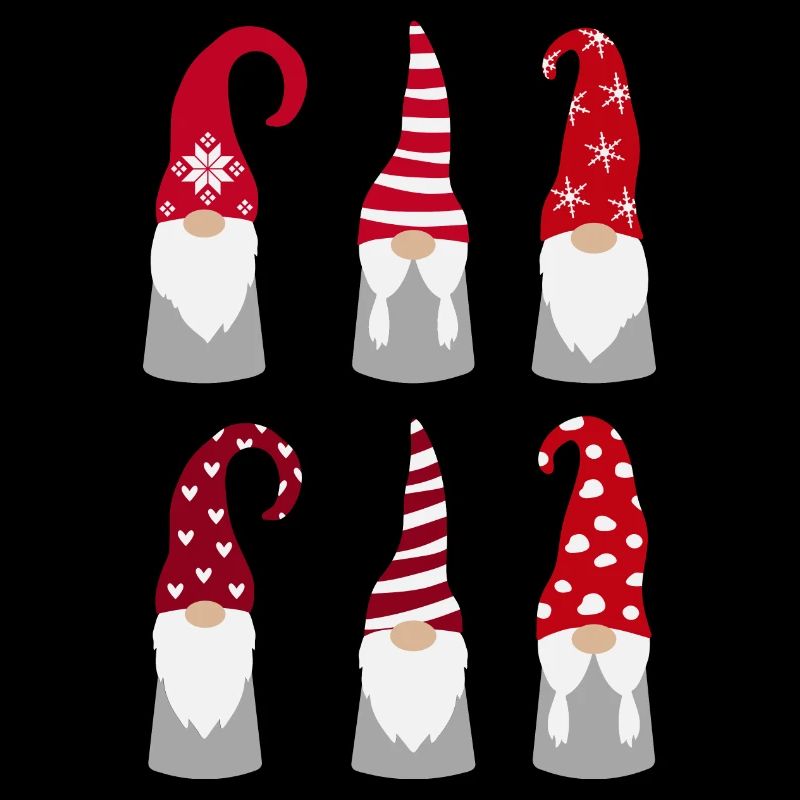 Elves Dwarfs Christmas Gift Beard