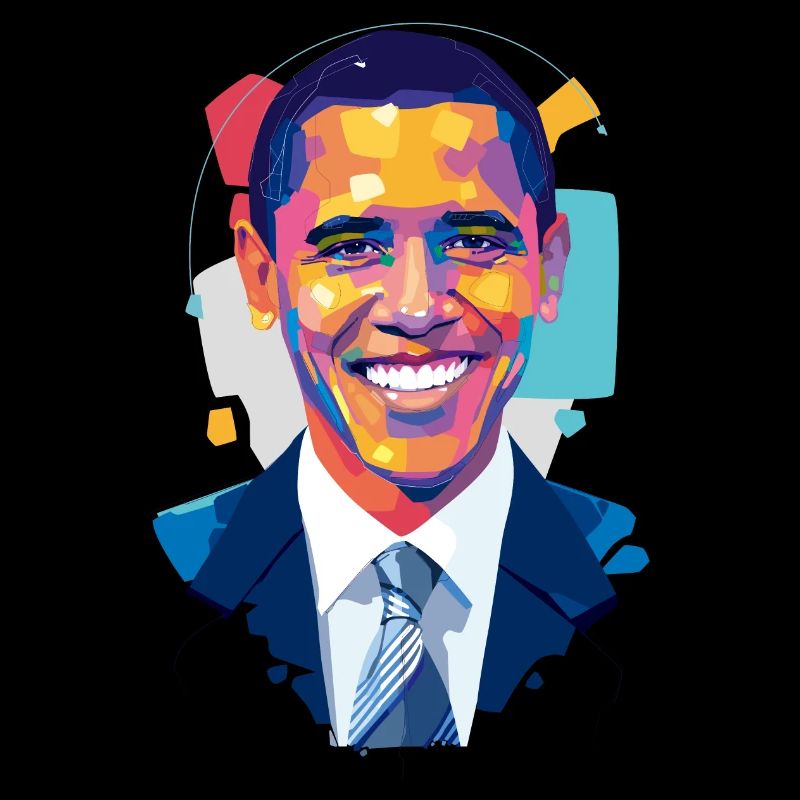 Barack Obama Digital Art