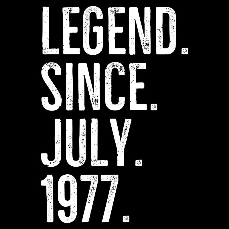 Legende seit Juli 1977