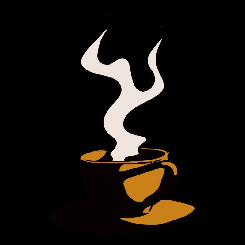 Kaffeetasse orange