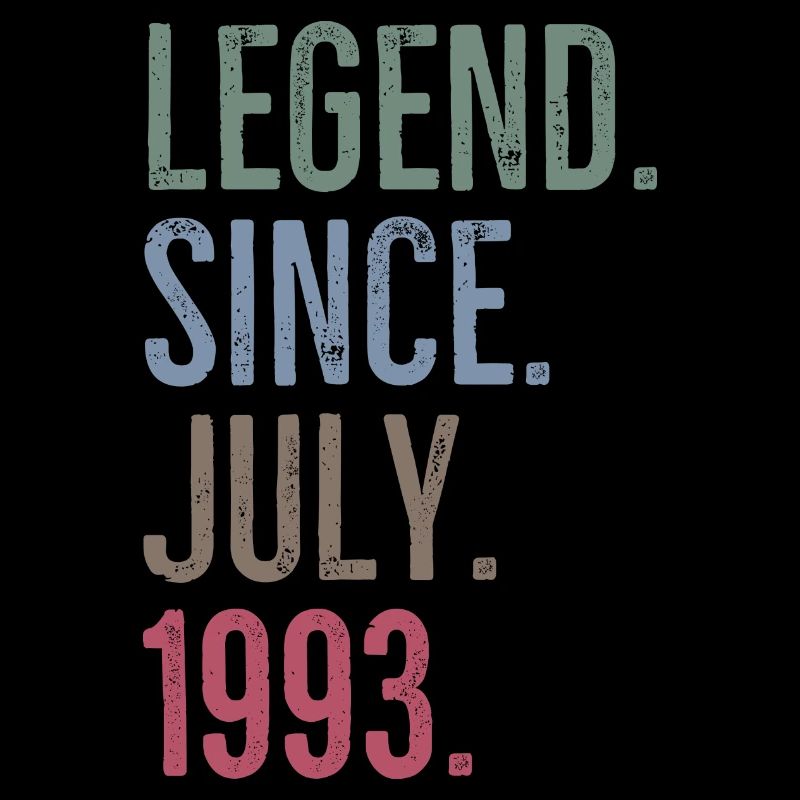 Legend Since July 1993