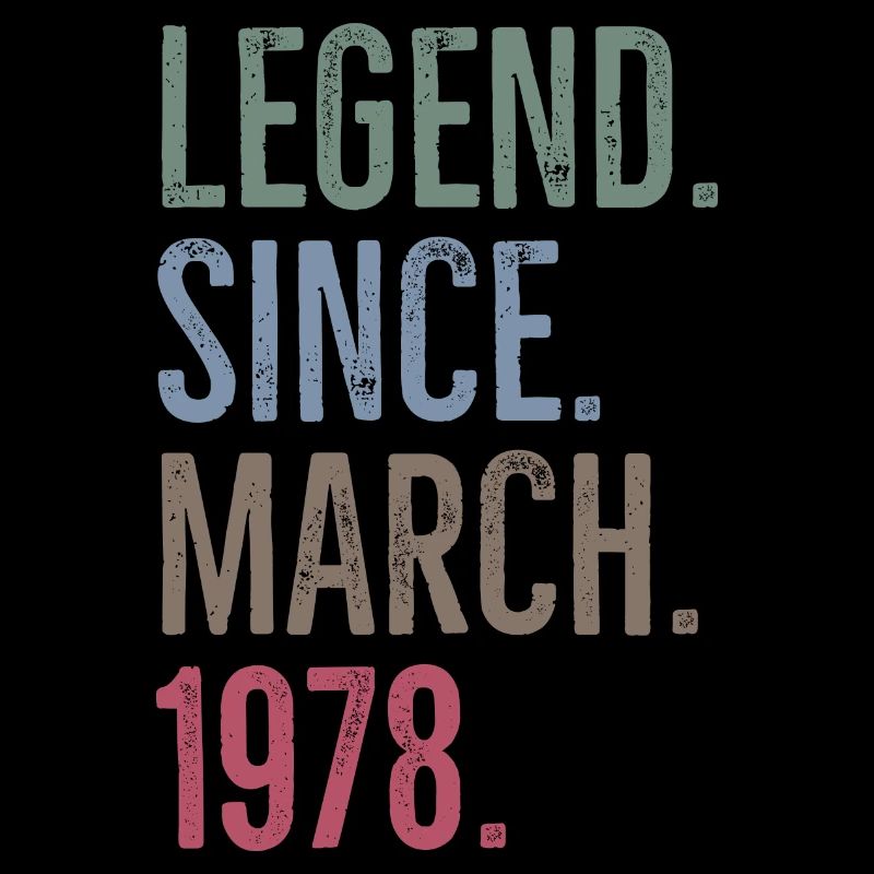 Legend Since March 1978