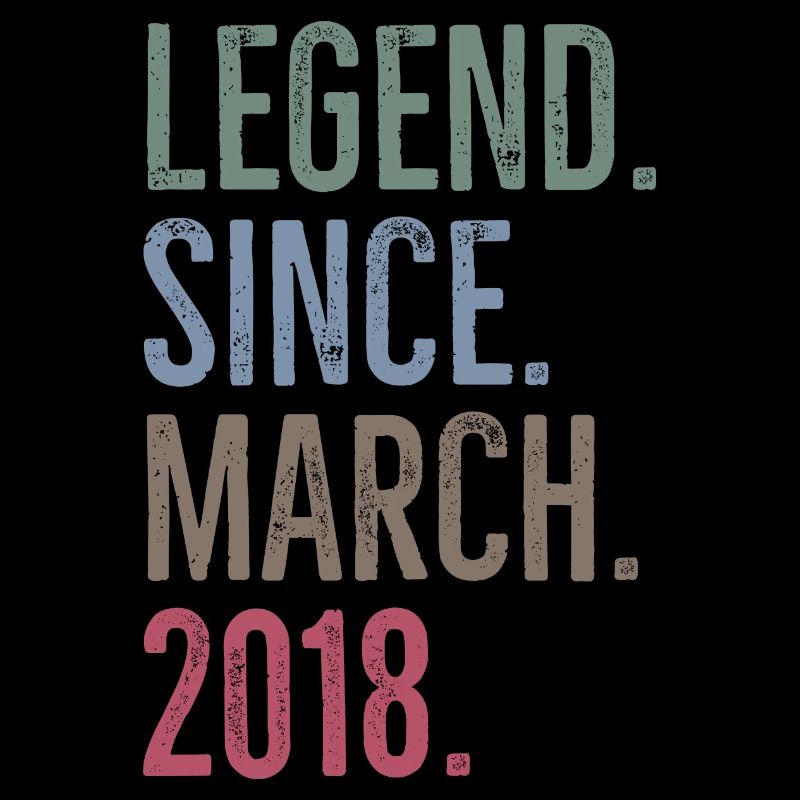 Legend Since March 2018