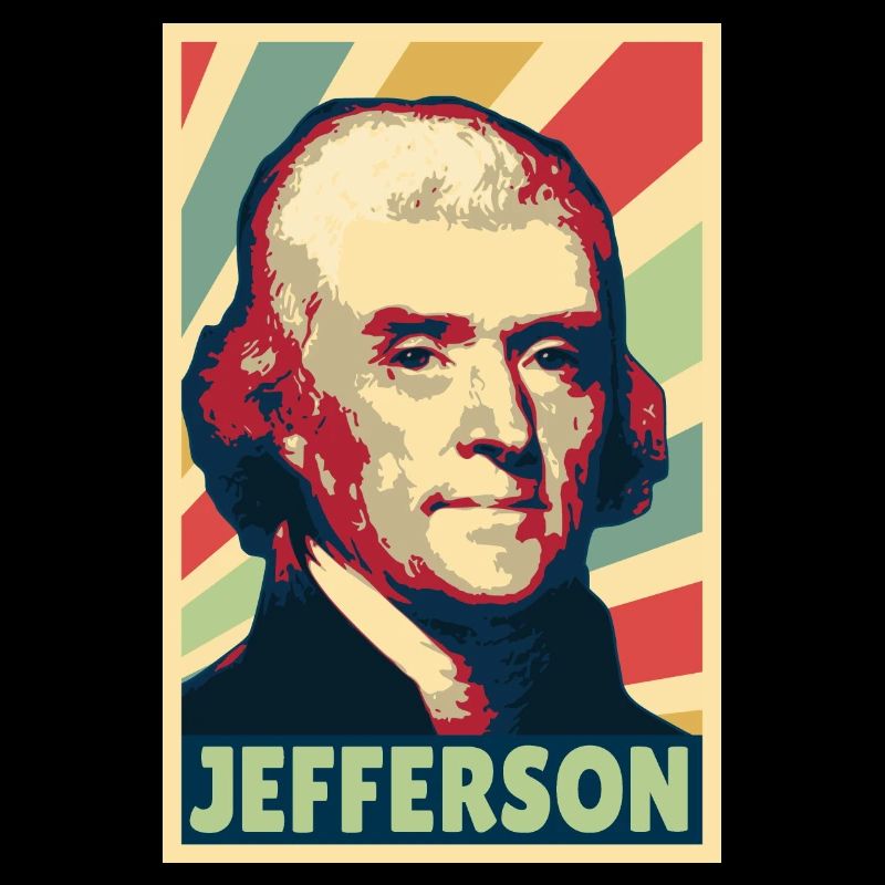 Thomas Jefferson Colors Vintage