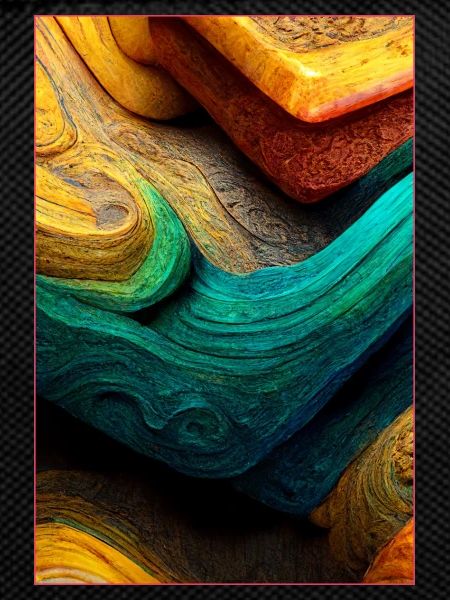 Abstract 3D Surface Background
