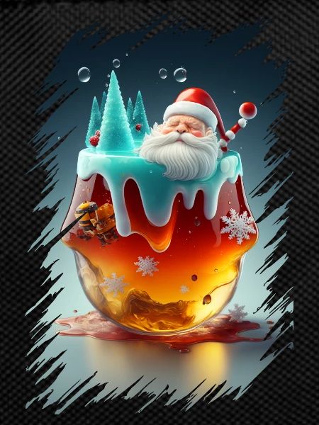 Gelee-Weihnachtsmann
