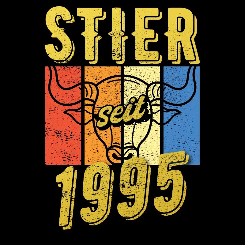 Stier 1995 Geburtstag Sternzeichen Geschenkidee