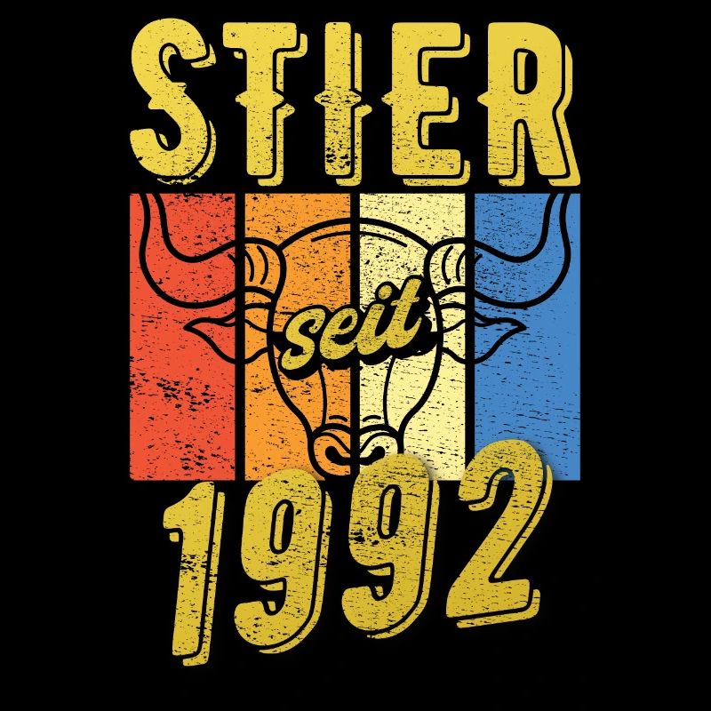 Stier 1992 Geburtstag Sternzeichen Geschenkidee