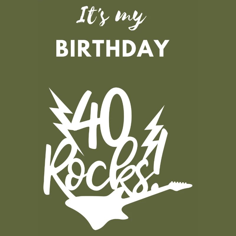 C’est mon 40e anniversaire