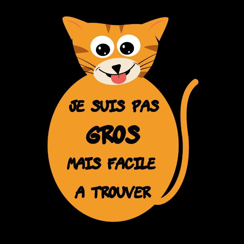 Chat enrobé mignon