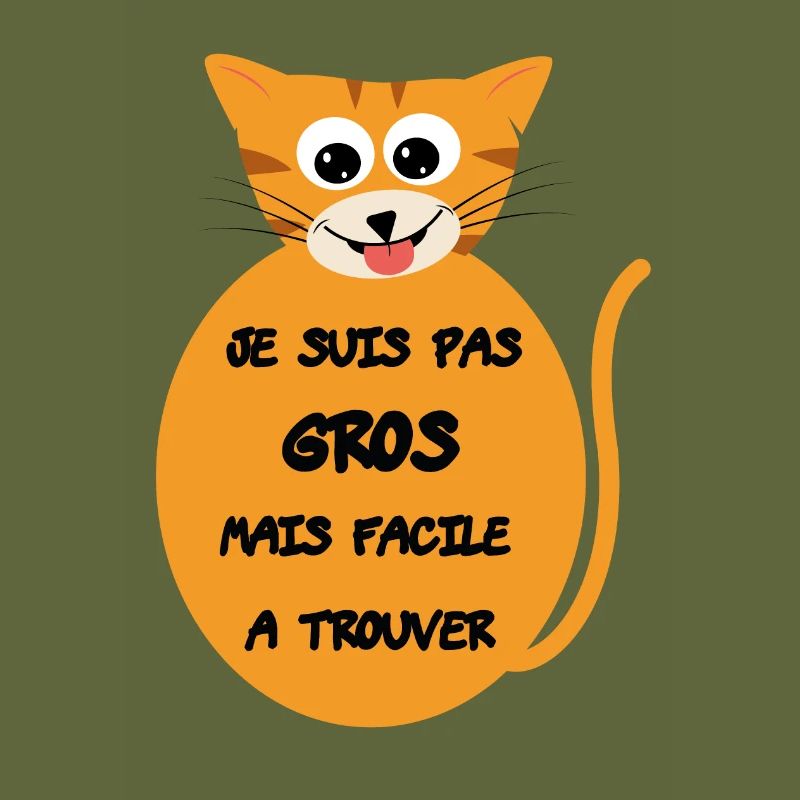 Chat enrobé mignon