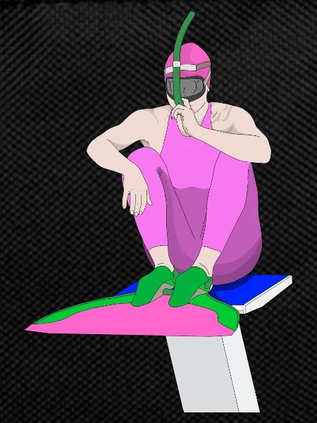 Fin swimming