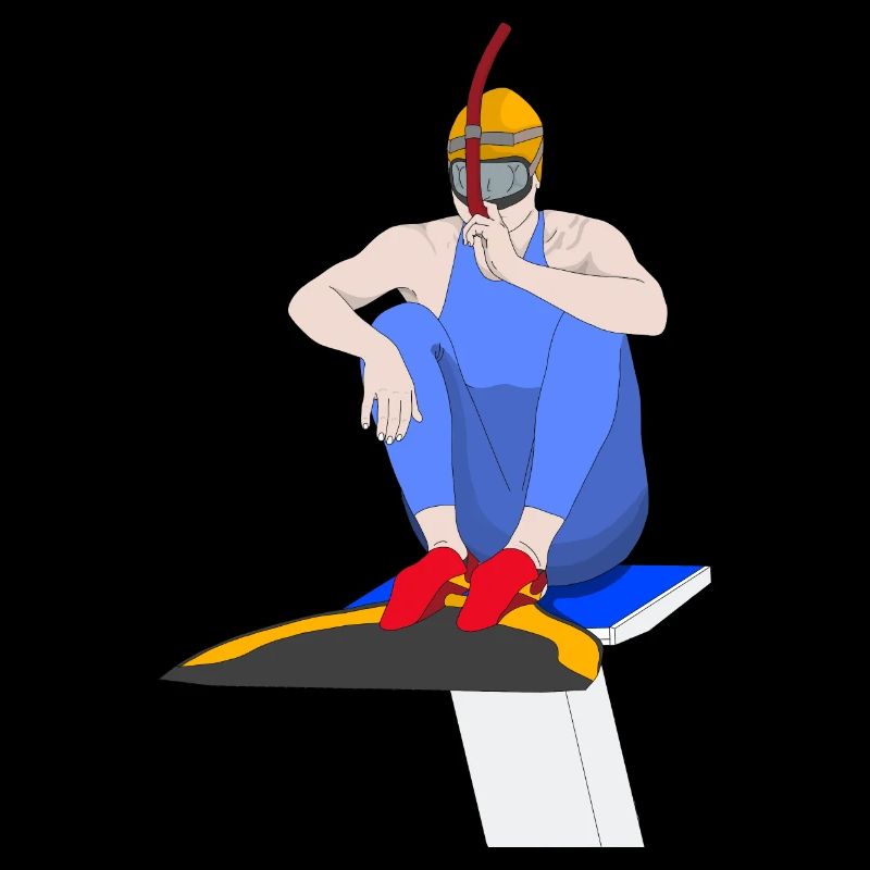 Nageur de palmes