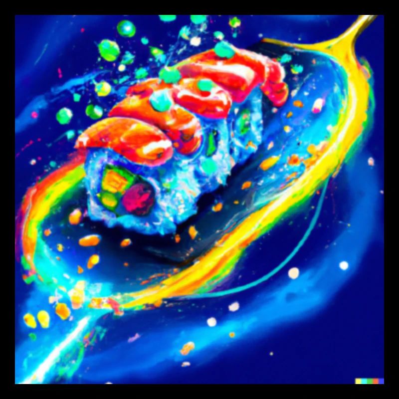 a delicious sushi