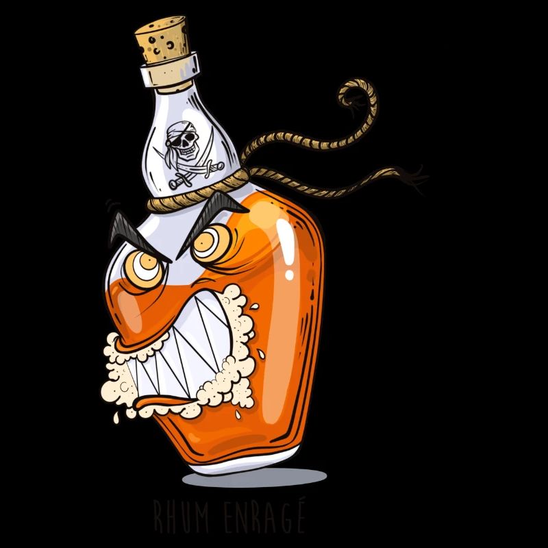 Rabid rum (black)