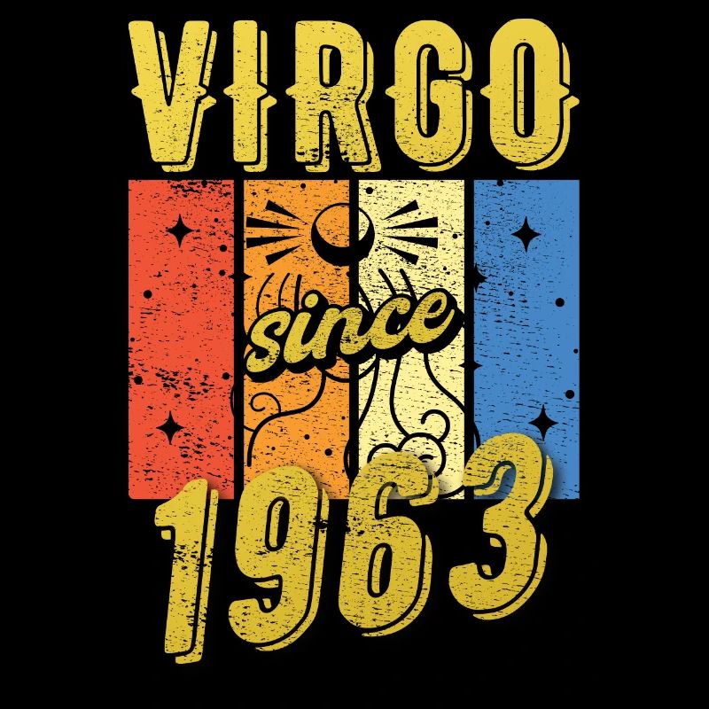 Virgo 1963 Zodiac Birthday Gift