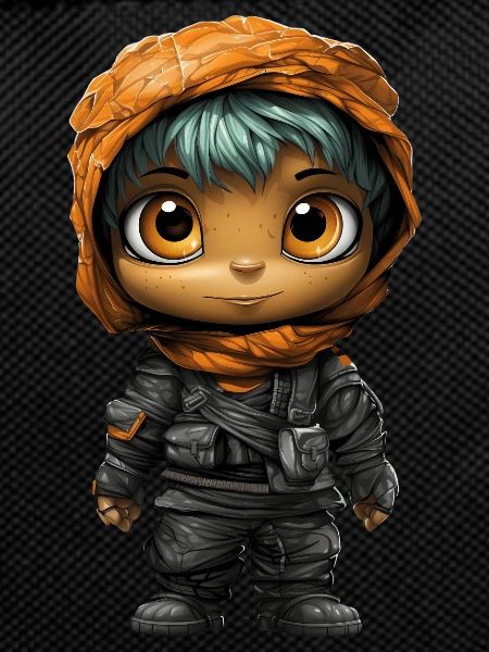 Halloween Spooky Cartoon Mummy
