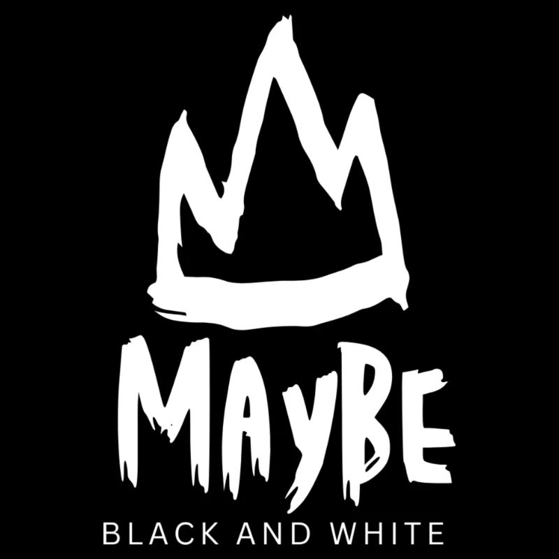 Maybe Black and White Krone