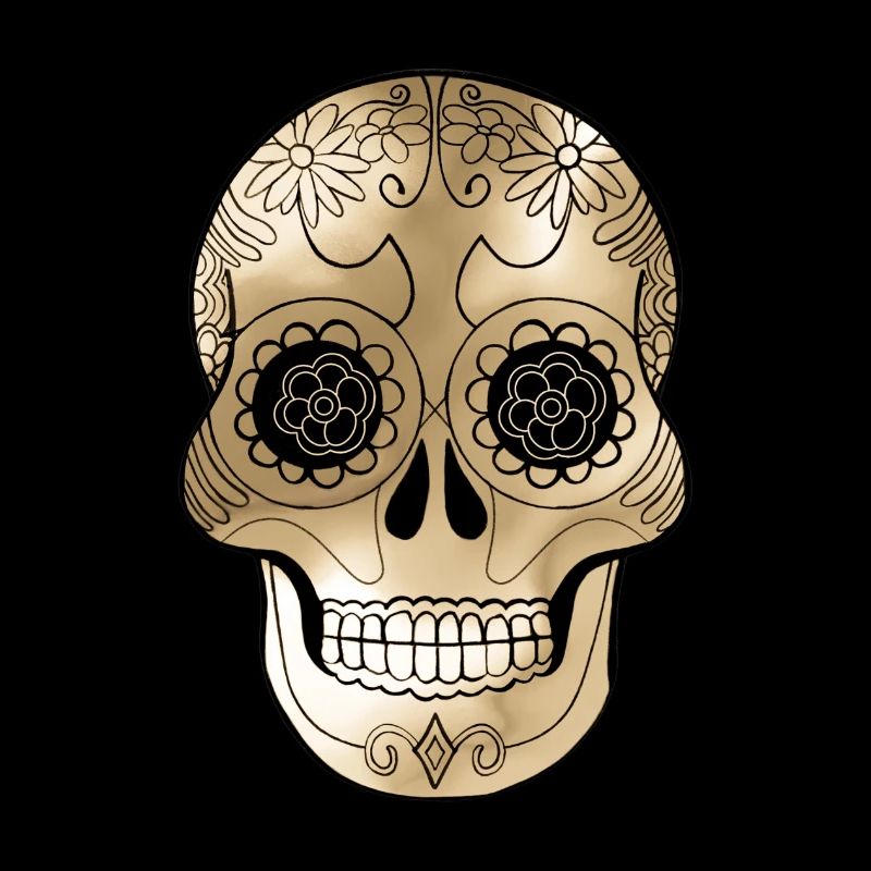 Skull v.2 Gold