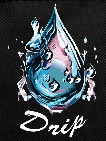 Chrome Water Drop