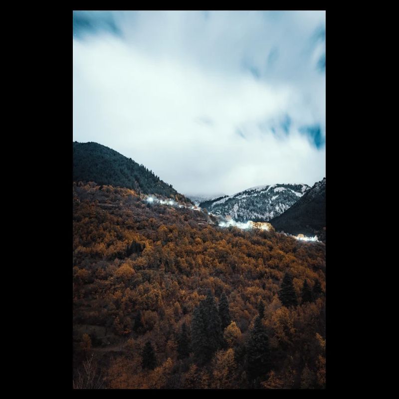 Magical Winter Night