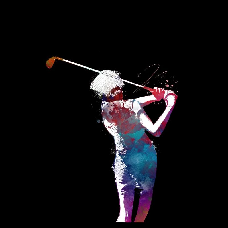 Sport golf player
