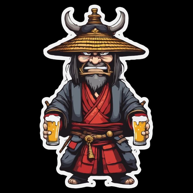 Samurai / Japanisch / Harakiri / Katana / Mann