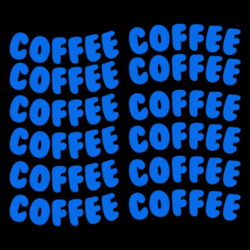 Coffee Coffee Blue
